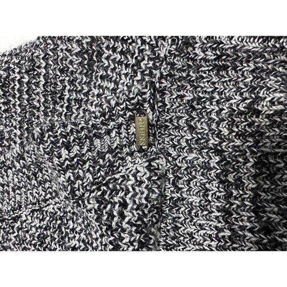 Guess Sweater V-Neck‎ Long Sleeve Pullover Casual Wrap Women's Size XS Gray #735 - Picture 9 of 10